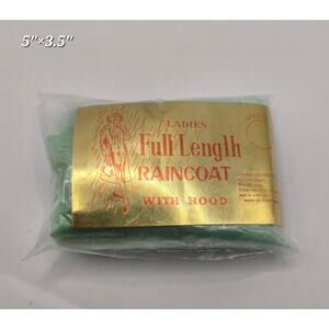 Vintage Travel Size Rain Coats